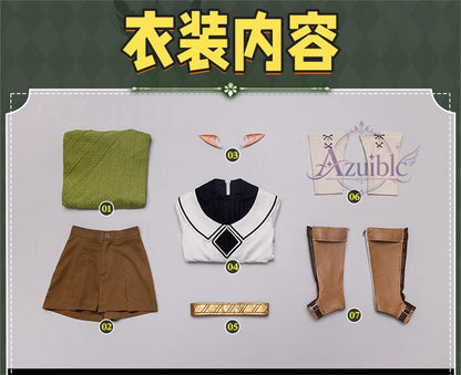 Azuiblc　 無職転生 シルフィエット　コスプレ　シルフィ　コスチューム　Sylphiette　cosplay　ハロウィン