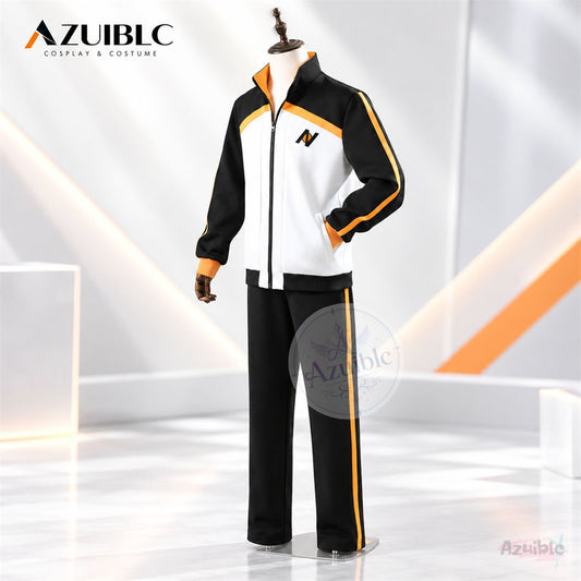 Azuiblc Re:ゼロから始める異世界生活 ナツキ・スバル コスプレ衣装｜ジャージ 上下セット ポケット付き