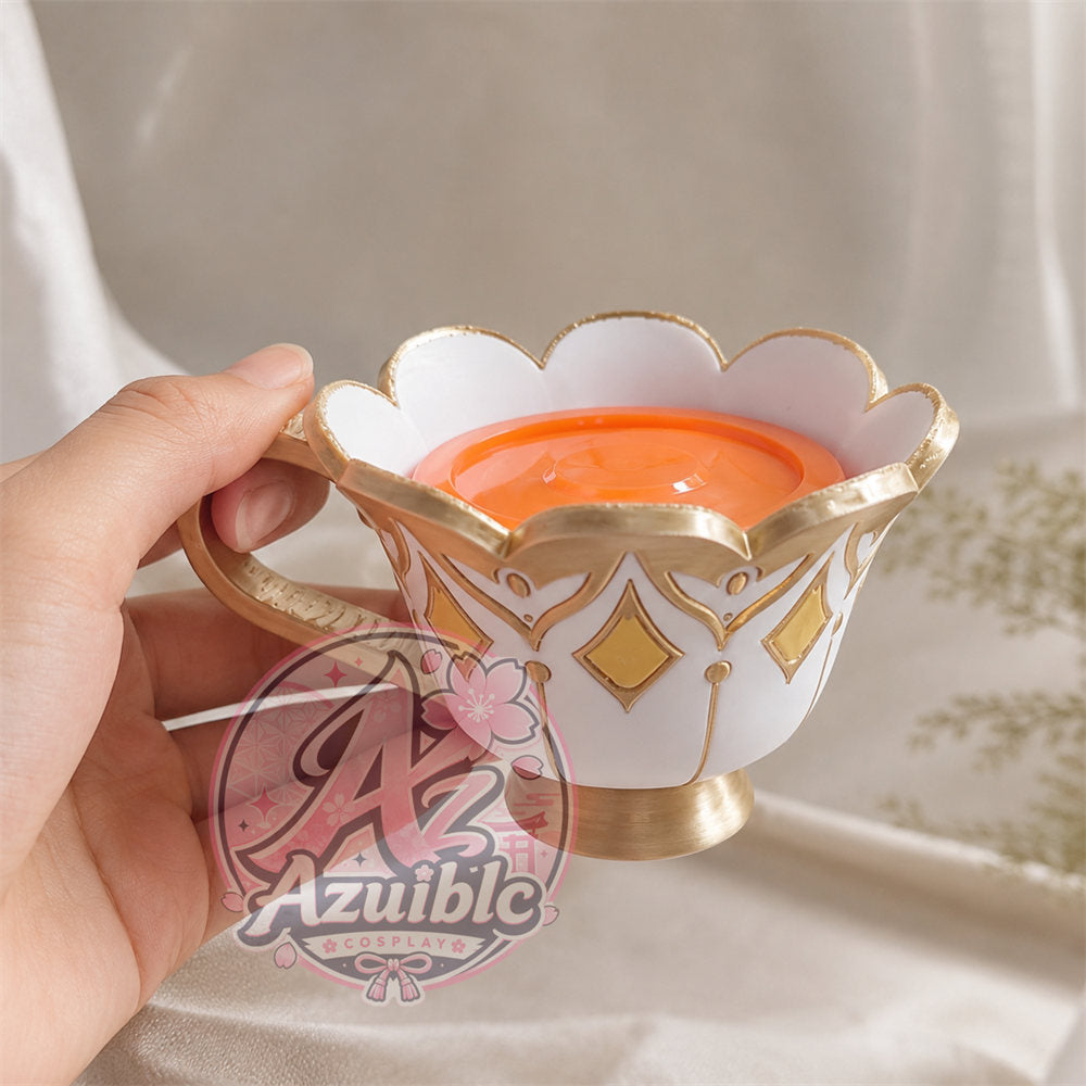 【Azuiblc】原神 サンドローネ（傀儡）専用ティーカップ型コスプレ道具 13cm PLA製 高品質アクセサリー 撮影・舞台・イベント用 Genshin Impact