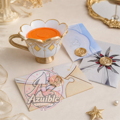 【Azuiblc】原神 サンドローネ（傀儡）専用ティーカップ型コスプレ道具 13cm PLA製 高品質アクセサリー 撮影・舞台・イベント用 Genshin Impact
