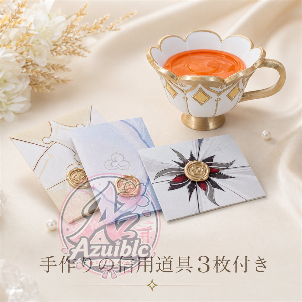 【Azuiblc】原神 サンドローネ（傀儡）専用ティーカップ型コスプレ道具 13cm PLA製 高品質アクセサリー 撮影・舞台・イベント用 Genshin Impact