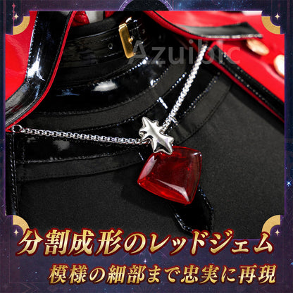Azuiblc　崩壊スターレイル Fate　遠坂凛 コスプレ衣装　金属製パーツ PUレザー　cosplay　舞台対応　ハロウィン