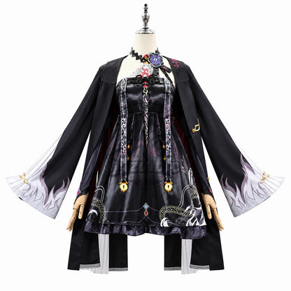 Azuiblc 鳴潮 鎖暝（サメイ）コスプレ衣装｜Suoming コスチューム