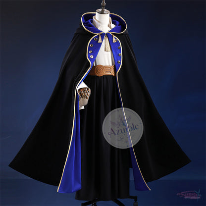 Azuiblc とんがり帽子のアトリエ オルーギオ コスプレ衣装｜メンズ ポケット付き 高品質コスチューム