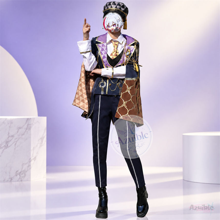 Azuiblc 崩壊：スターレイル トパーズ 千星紀遊 コスプレ衣装｜十の石心