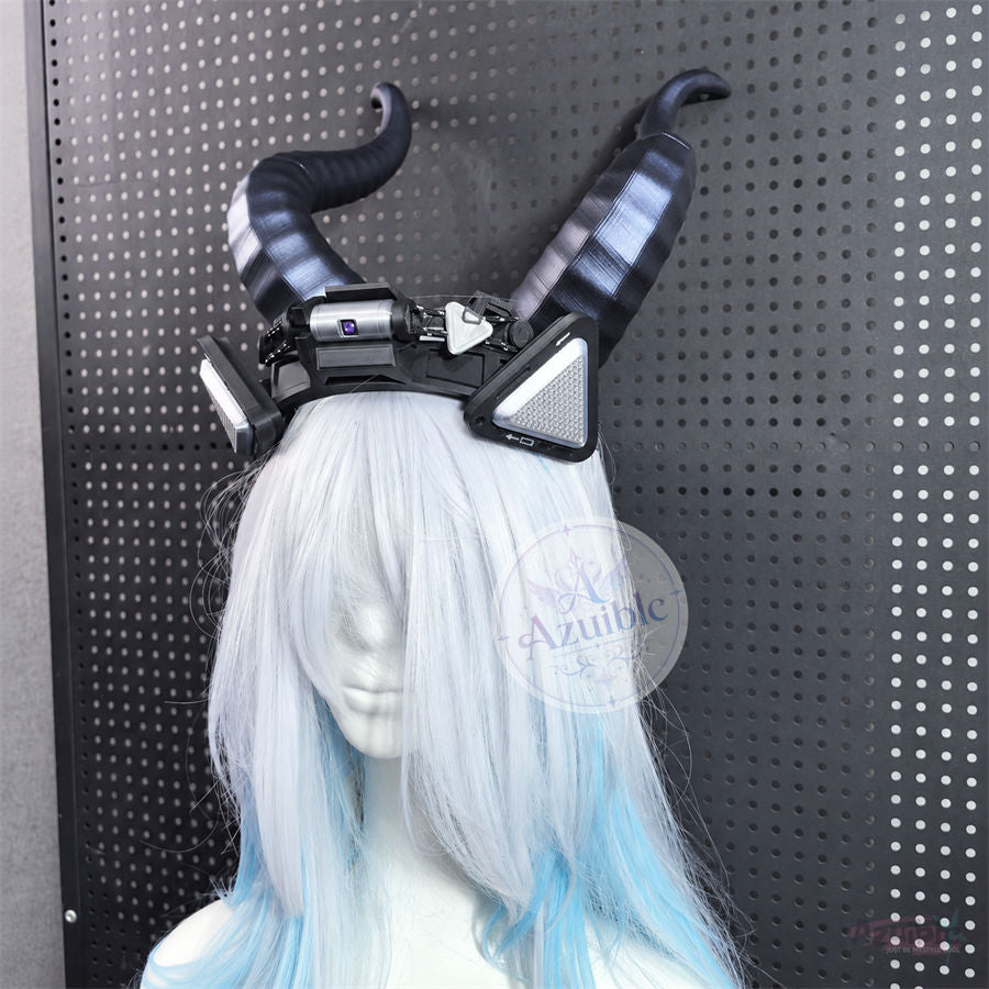 Azuiblc アークナイツ：エンドフィールド ティフォロス 尻尾・頭飾り コスプレアクセサリー｜尻尾可動式 約120cm