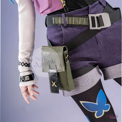 Azuiblc VALORANT  暮蝶 クローヴ コスプレ衣装｜ヴァロラント コスチューム 仮装 撮影 イベント ヴァロラント