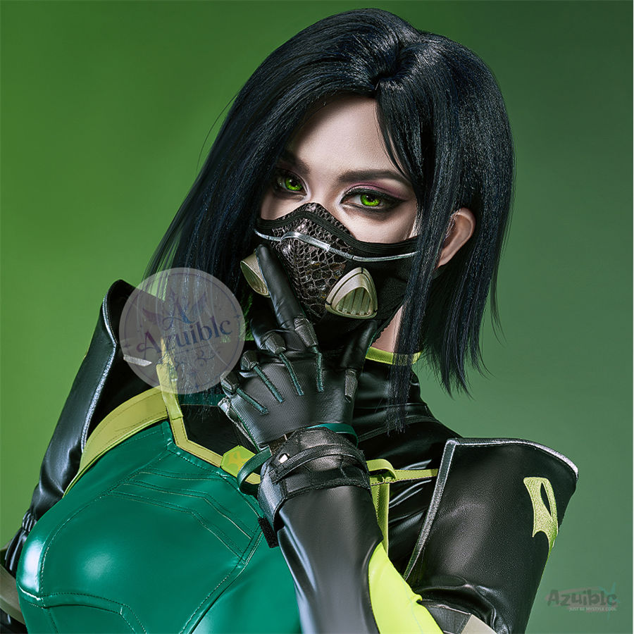 Azuiblc VALORANT ヴァイパー（Viper）コスプレ衣装｜ヴァロラント コスチューム 仮装 撮影 イベント