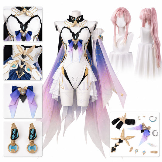 Azuiblc 鳴潮 エイメス コスプレ衣装｜3D PLAパーツ付き ハロウィン 仮装 舞台服 オリジナル風