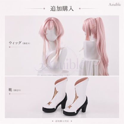 Azuiblc 鳴潮 エイメス コスプレ衣装｜3D PLAパーツ付き ハロウィン 仮装 舞台服 オリジナル風