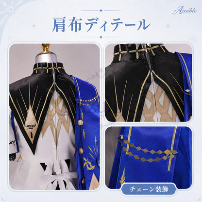 Azuiblc 鳴潮 フィービー コスプレ衣装｜3D PLAパーツ付き ハロウィン 仮装 舞台服 オリジナル風