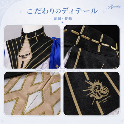 Azuiblc 鳴潮 フィービー コスプレ衣装｜3D PLAパーツ付き ハロウィン 仮装 舞台服 オリジナル風