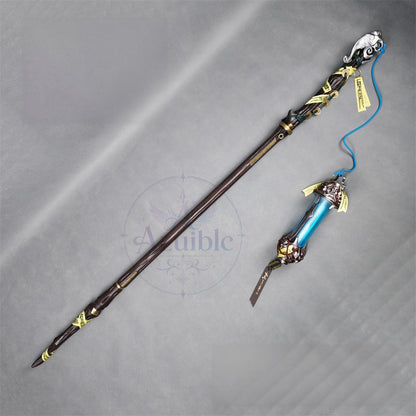 Azuiblc 鳴潮 景燃 提灯・長棍 コスプレ道具｜Wuthering Waves Jingran prop 165cm &55cm