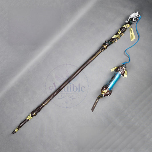 Azuiblc 鳴潮 景燃 提灯・長棍 コスプレ道具｜Wuthering Waves Jingran prop 165cm &55cm