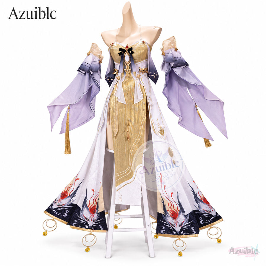 Azuiblc 鳴潮 心（シン） 心月狐 二形態 コスプレ衣装｜Wuthering Waves