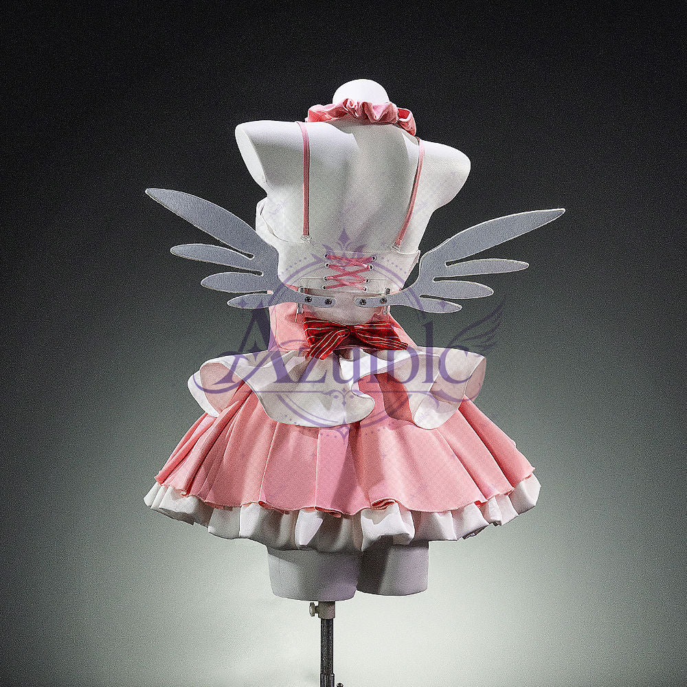【Azuiblc】ゼンゼロ ZZZ×KFCコラボ アリア コスプレ衣装 翼付き 天使の輪 妄想エンジェル cosplay 舞台 イベント