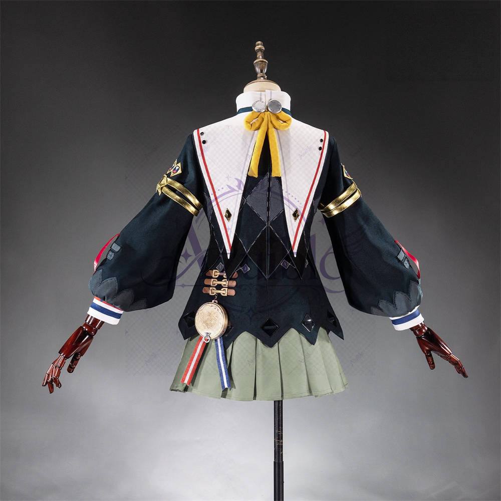 【Azuiblc】ゼンゼロ リン 天空に咲く導き星 コスプレ衣装 新コスチューム 制服 JK ウィッグ、靴追加対応 cosplay 舞台 イベント
