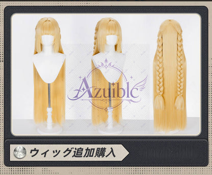 【Azuiblc】ゼンゼロ ノルムー Norma コスプレ コスプレ衣装 帽子付き 靴カバー 金属アクセサリー ウィッグ追加対応 cosplay 舞台 イベント