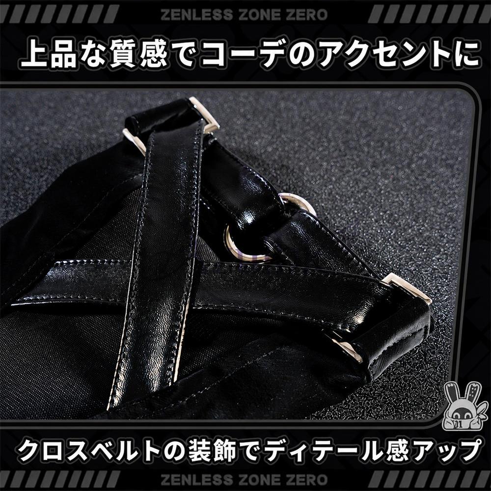 【Azuiblc】ゼンゼロ ラミル Ramiel コスプレ衣装 マスク付き 金属アクセサリー 翼、ウィッグ追加対応 レミエール cosplay