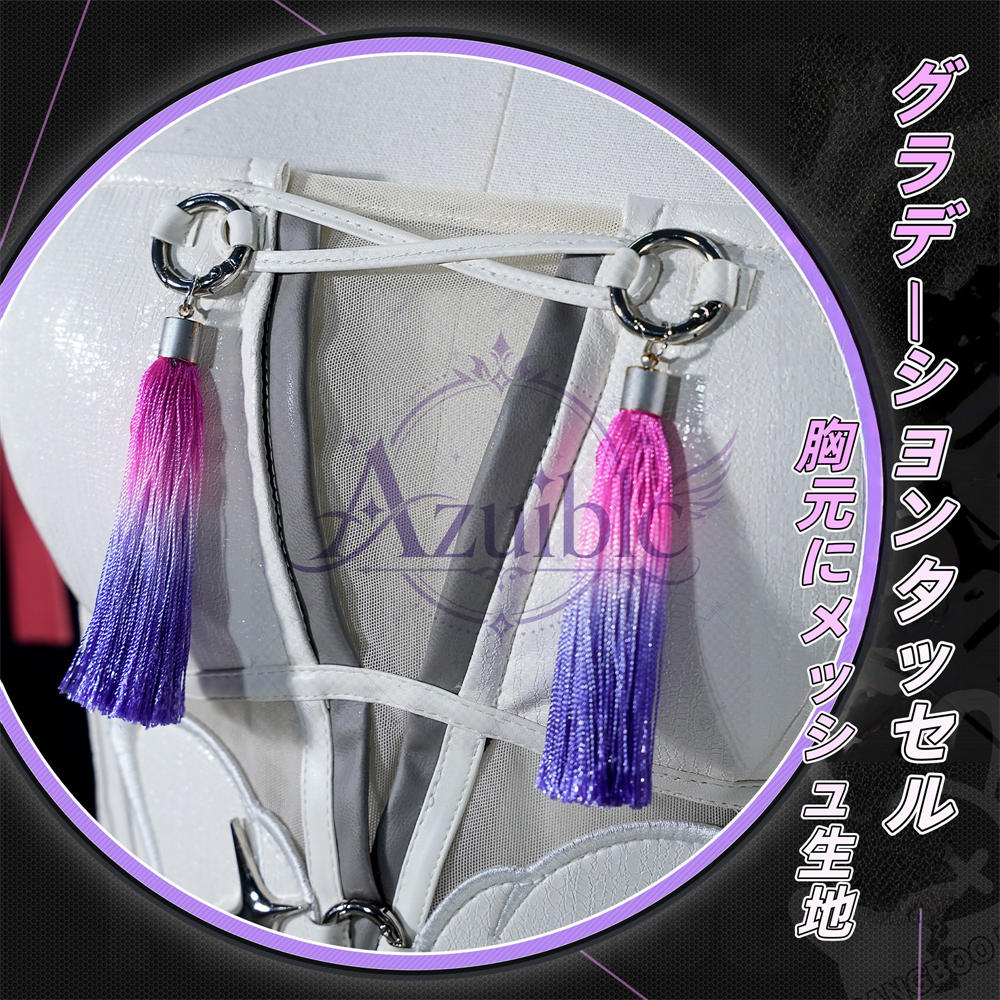 【Azuiblc】ゼンゼロ レミエール・ダン Remielle Dan コスプレ衣装 帽子付き 金属アクセサリー 翼、ウィッグ追加対応 cosplay 舞台 イベント