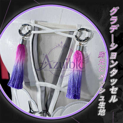 【Azuiblc】ゼンゼロ レミエール・ダン Remielle Dan コスプレ衣装 帽子付き 金属アクセサリー 翼、ウィッグ追加対応 cosplay 舞台 イベント