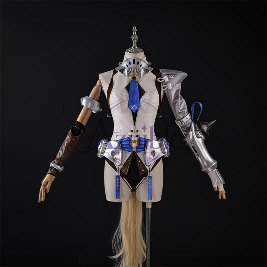 【Azuiblc】限定販売 ゼンゼロ シグリッド Sigrid コスプレ衣装 3D立体鎧 尻尾付き 盾付き ウィッグ、靴、武器追加対応 cosplay 舞台 イベント