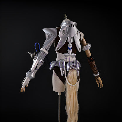 【Azuiblc】限定販売 ゼンゼロ シグリッド Sigrid コスプレ衣装 3D立体鎧 尻尾付き 盾付き ウィッグ、靴、武器追加対応 cosplay 舞台 イベント