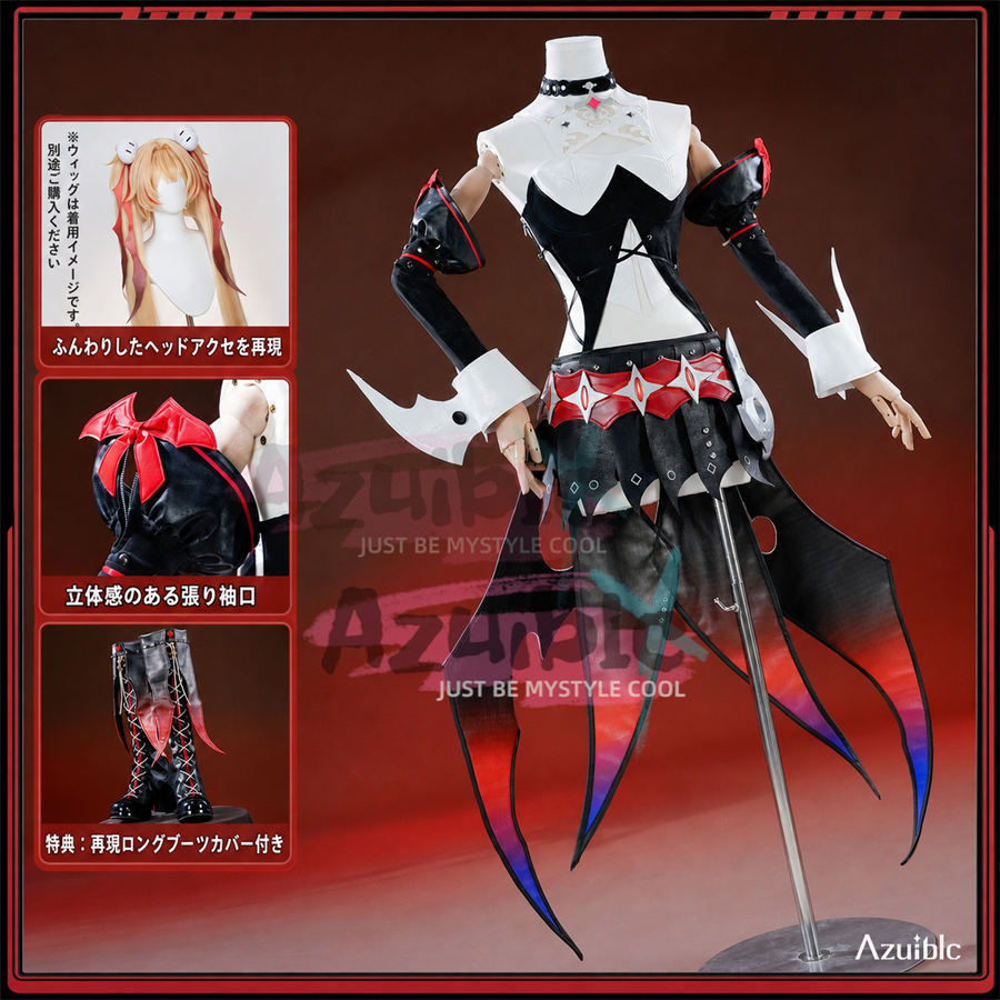 Azuiblc ゼンゼロ クラレッタ コスプレ衣装｜金属パーツ・豪華生地 ゼンレスゾーンゼロ