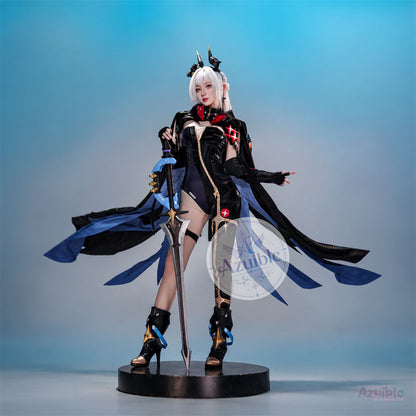 Azuiblc ゼンレスゾーンゼロ エルダ・サンブリンガー コスプレ衣装｜金属パーツ