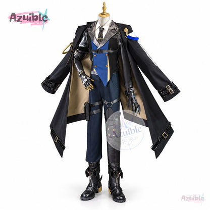 Azuiblc ゼンレスゾーンゼロ セヴェリアン・ローウェル コスプレ衣装｜尻尾・ガントレット対応