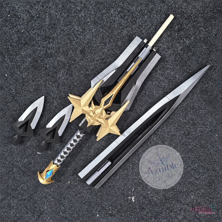 Azuiblc ゼンレスゾーンゼロ セヴェリアン・ローウェル コスプレ武器｜約140cm PLA＋PVC 分割式