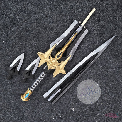 Azuiblc ゼンレスゾーンゼロ セヴェリアン・ローウェル コスプレ武器｜約140cm PLA＋PVC 分割式