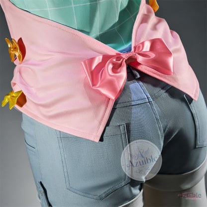 Azuiblc Zenless Zone Zero Chinatsu Maid Outfit Teatime New Costume Cosplay Dress Bag optional Mosou Angel